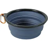 Zolux Gamelle Souple En Silicone Bleu Bivouak 1 Litre