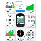 Mentech Avant 500 Cycling Computer Clair