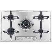 Foster Table de cuisson à gaz encastrable Veronika 5 feux en acier inoxydable