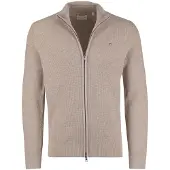Gant Vestes en maille beige chiné