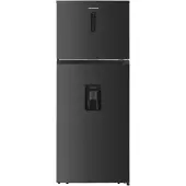 Heinner HF-HM413NFDXWDE++ Réfrigérateur-congélateur 413 L, distributeur d'eau, No-Frost, Powercool, anthracite