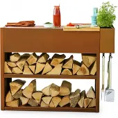 Barbecook Nestor Buddy en acier Corten