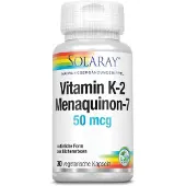 Solray Vitamine K2 Menaquinone-7 50 g Solaray capsules 30 Capsules
