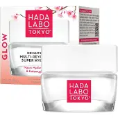 Hada Labo Tokyo, Glow, acide hyaluronique, éclaircissant, jour et nuit, gel-crème, visage, 50 ml