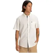 Quiksilver Time Box Short Sleeve Shirt Blanc L Homme