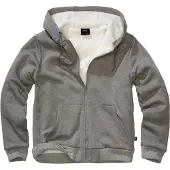 Brandit Teddylining Full Zip Sweatshirt Gris 4XL Homme