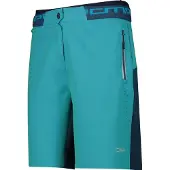 CMP 35c6096 Shorts Vert,Bleu 3XL Femme