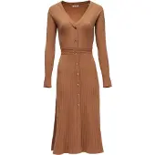 Salsa Jeans 21011085 Long Sleeve Dress Marron S Femme