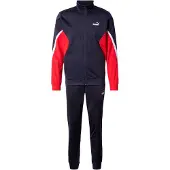 Puma Survêtement 'ESS' bleu marine / rouge / blanc