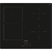 Siemens Table de cuisson induction 60cm 4 foyers 6900w noir - - ED61RBSB6E - iq500