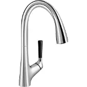 Jacob Delafon Mitigeur cuisine Malleco Bec haut chrome douchette extractible