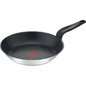 Tefal E3090604 - Poêle à frire en acier inoxydable 28 cm.
