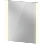 Duravit lumière et miroirs Good Miroirs avec éclairage LED, champs lumineux latéraux, hauteur 700mm, blanc mat, LM7865000000000