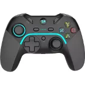 Redragon Harrow G808 Wireless Gamepad Noir (Android, PC, PS3), Manette, Noir