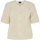 Pieces Cardigan 'PCNuka' beige