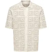 Only & Sons Chemise beige / crème