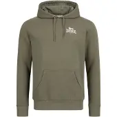 Lonsdale Sweat-shirt 'Talmine' vert foncé / blanc