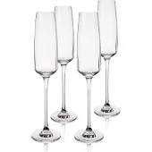 Viski Reserve Julien champagneglas - Kristal - 175ml - 4 stuks (11379), Verres à vin, Transparent