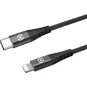Celly Usb C To Lightning Cable 1 M 60w Noir
