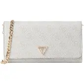 GUESS Pochette 'ANADELA 3' beige / blanc