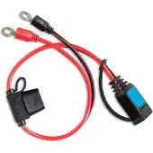 Victron Energy Câble de connexion avec connecteur à oeillet M6 + fusible 30A pour Blue Smart IP65