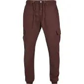 Urban Classics Pantalon cargo rouge cerise