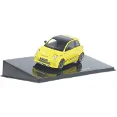 Ixo Models Fiat 500 e Abarth Jaune 2024 1/43