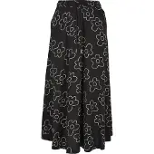 Urban Classics Jupe noir / blanc