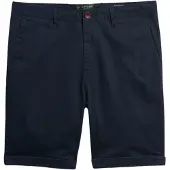 Superdry pour homme. M7110486A Premium Regular Regular Short Chino Navy (36), Casuel, Coton, Marine