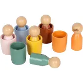 Small Foot Montessori lot de jouets en bois 12m+ 12 pcs