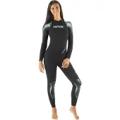 Seac Sub M.lungo Cover 5 Mm Woman Freediving Wetsuit Noir 2XL Femme