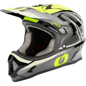 O'Neal Sonus Split V.23 Noir Jaune Casque Vélo Downhill Taille L