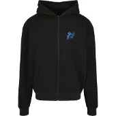 Mister tee Veste de survêtement bleu / gris / noir