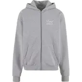 MT Veste de survêtement gris / noir / blanc