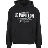 Mister tee Sweat-shirt noir / blanc