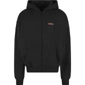 Mister tee Veste de survêtement melon / noir