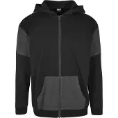 Urban Classics Veste de survêtement anthracite / noir