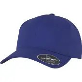 Flexfit Casquette 'Delta' bleu foncé / gris foncé / blanc