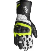 GMS GR-1 SF Gants Noirs Blancs Jaunes Perforés Taille XL