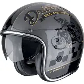 Scorpion Belfast Evo Drive Fast Noir Gris Or Casque Jet Taille XS
