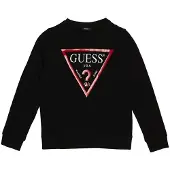GUESS Sweat grenadine / noir / blanc