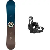 Ride - Snowboard freestyle - Agenda 2026 en Bois - Taille 155 cm - Bleu