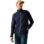 Regatta Malton Full Zip Fleece Bleu L Homme