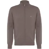 Fynch&Hatton Sfpk212 Full Zip Sweater Beige 2XL Homme