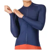 Castelli Espresso 2 Long Sleeve Jersey Bleu S Femme