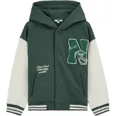 We fashion Veste mi-saison vert / vert foncé / blanc