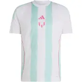 Adidas Messi Training Short Sleeve T-shirt Blanc L Homme