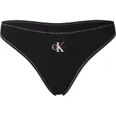 Calvin Klein Swimwear Bas de bikini rouge / noir / blanc