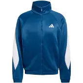 Adidas Veste de survêtement 'Stadium' bleu marine / blanc
