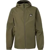 Quiksilver Overcast 3k Tape Parka Vert M Homme